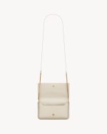 YSL Cassandre Phone Holder in Smooth Leather - Image 2